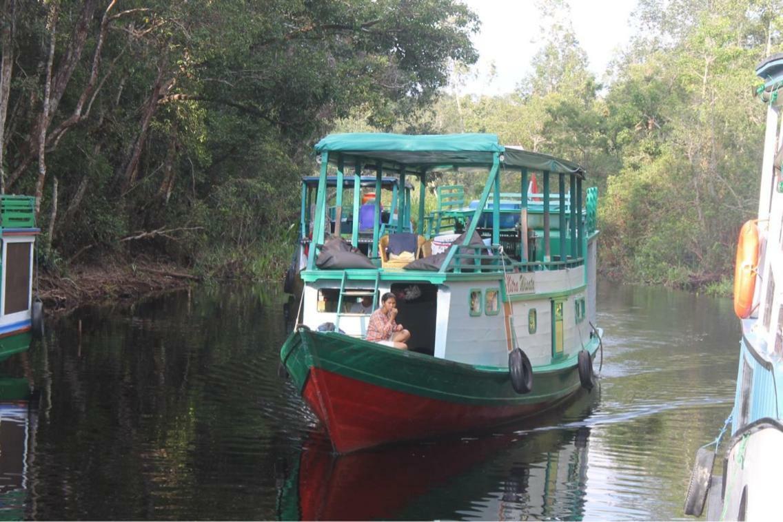 Orangutan Shaka Houseboat With Cabin Pangkalanbuun Extérieur photo
